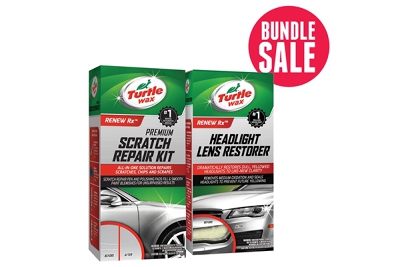 Turtle Wax Scratch Removal Kit and Headlight Restorer