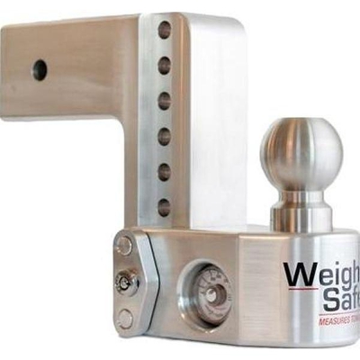 Weigh Safe Drop Hitch Adjustable Ball Mount for 3" Hitch