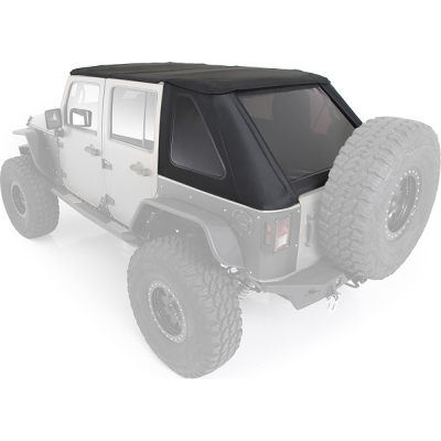 Smittybilt Bowless Combo Top w/ Tinted Windows