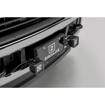Zroadz Universal License Plate Frame Mounted LED Light Kit