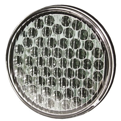 Ecco Round LED Warning Light - Amber