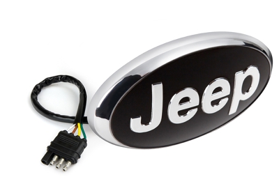 Highland Jeep Lighted Hitch Cover