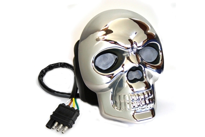 Highland Skull Lighted Hitch Cover
