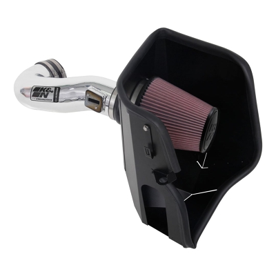 K&N 77 Series High Flow Performance Metal Air Intakes