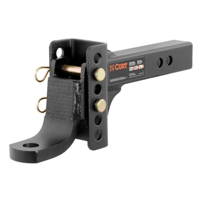 Curt Channel Style Adjustable Ball Mount Tongue