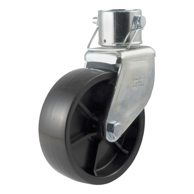 Curt Trailer Jack Caster Assembly