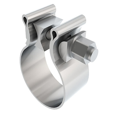 Borla AccuSeal Stainless Single Bolt Band Clamp