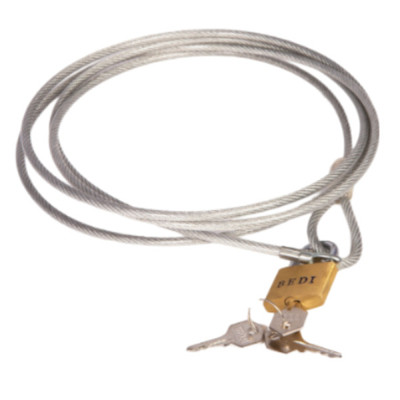Rugged Ridge Lock and Cable Kit