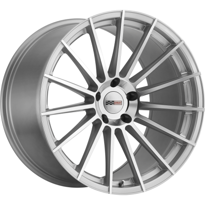 Cray Wheels MAKO Silver with Machined Face