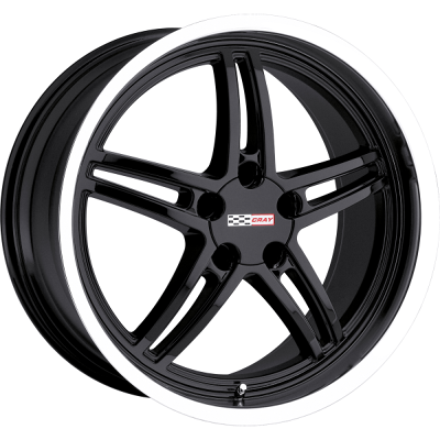 Cray Wheels SCORPION Gloss Black with Mirror Lip