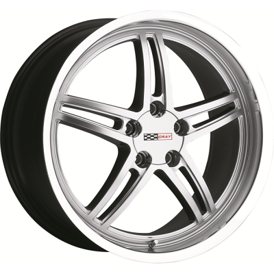 Cray Wheels SCORPION Hyper Silver with Mirror Cut Lip