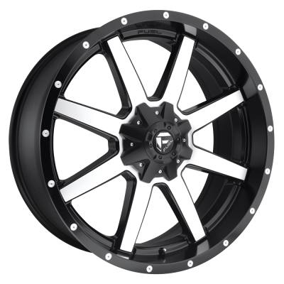 Fuel Off-Road Wheels D537 MAVERICK Matte Black Machined Face