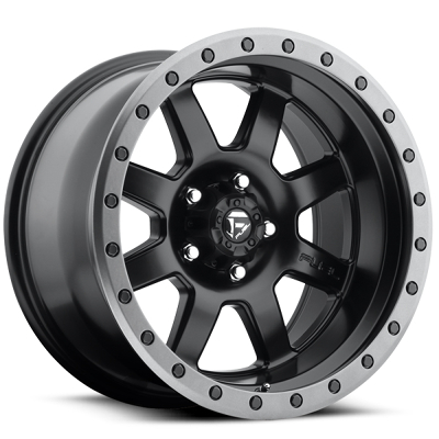 Fuel Off-Road Wheels D551 TROPHY Matte Black Gunmetal Ring