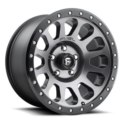 Fuel Off-Road Wheels D601 VECTOR Matte Gunmetal Black Bead Ring