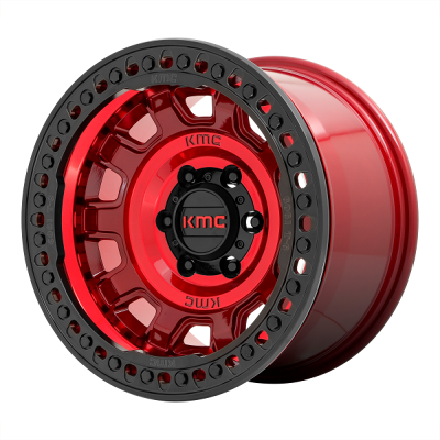 KMC Wheels KM236 TANK BEADLOCK Candy Red