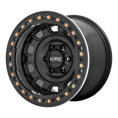 KMC Wheels KM236 TANK BEADLOCK Satin Black