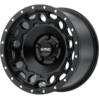 KMC Wheels KM529 HOLESHOT Satin Black
