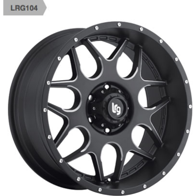 LRG 104 Series Painted Matte with Machined Accents