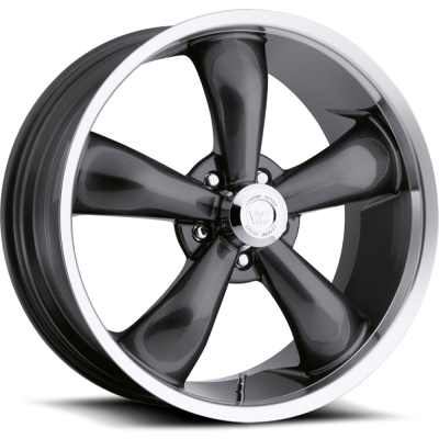 Vision Wheels 142 LEGEND 5 / 6 Gunmetal Machined Lip