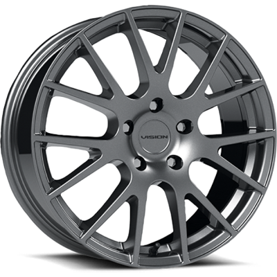Vision Wheels 18 HELLION Gunmetal