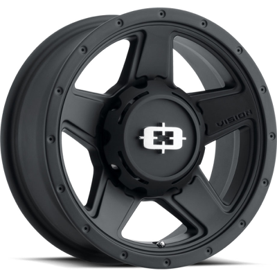 Vision Wheels 390 EMPIRE Satin Black
