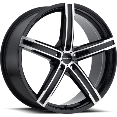 Vision Wheels 469 BOOST Gloss Black Machined Face