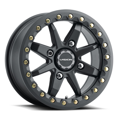 Vision Wheels BOLT ATV Satin Black