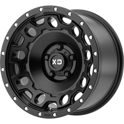 XD Series Wheels XD129 HOLESHOT Satin Black
