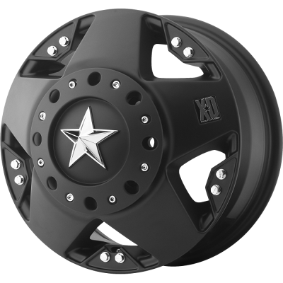 XD Series Wheels XD775 ROCKSTAR Matte Black Front